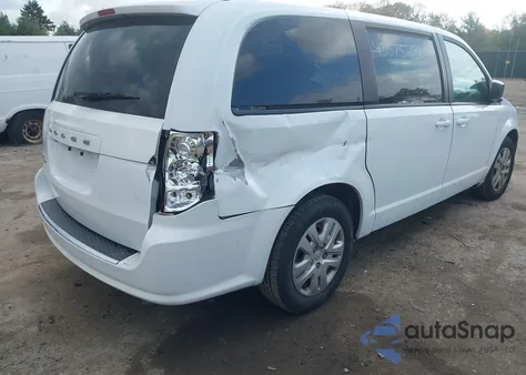 2018 Dodge Grand Caravan Se z USA, uszkodzony, nr VIN 2C4RDGBG3JR259555